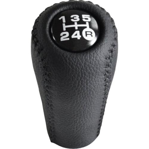 Car Leather 5 Speed Transfer Gear Shift Knob for Toyota Prado Lc120 Land Cruiser 03-09