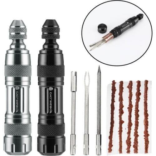 Motorcycle Tubeless Tire Repair Kit MTB Tyre Puncture Sealant Rubber Stripes Motorcycle Tire Maintenance Mini Bicycle Tools