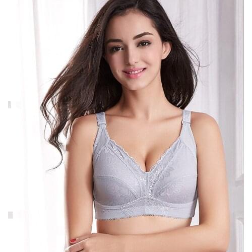Mozhini 34 36 38 40 42 44 C D cup Big Size Bra No Rims Seamless Brassiere for big Size breast Push Up Bra large Size women bra