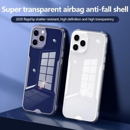 Luxury Ring Bracket Square Silicone Phone Case For iPhone 12 12Mini 12Pro 12Promax Ultra-thin Transparent Shockproof Cover