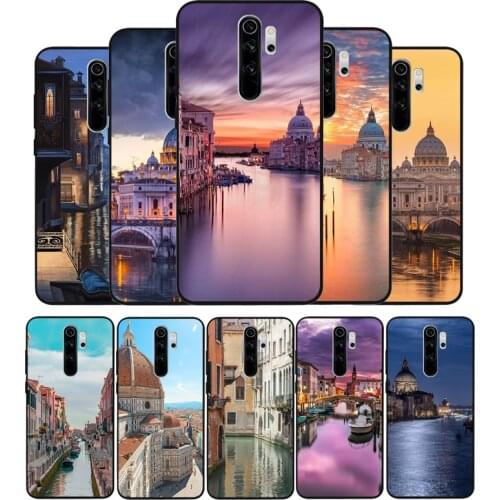 Italy venice landscape Phone Case For Xiaomi Redmi note 9 8 7 6 5 4 Pro S for redmi 4A 4X 5 Plus 5A 7A Cover