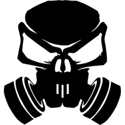 LLY-1413 Nitro Skull Modeling Car Stickers PVC Fashion Auto Body Decoration Personalized Waterproof Sunscreen Decals Sticker