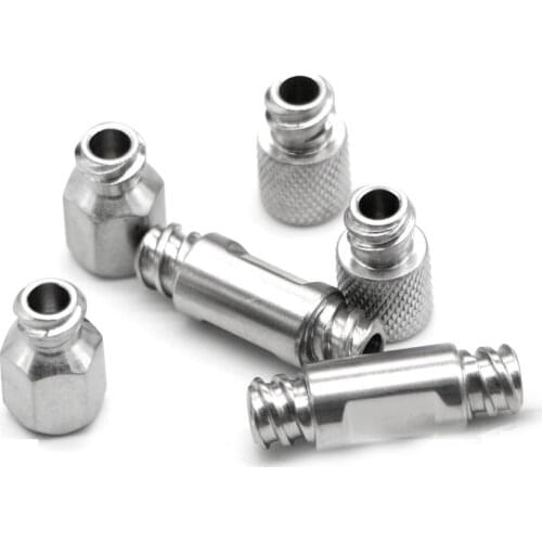 Medical syringe plug converter high-quality stainless steel screw mouth liposuction needle converter conversion head cosmetic su