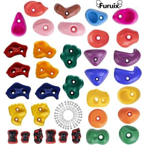 39 Rock Climbing Bracket Set New DIY Indoor and Outdoor Playground Equipment for Children Children Playground Wall