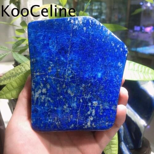 Natural Crystals Quartz Lapis Freeform Plate Energy Reiki Healing Stones Specimen Aquarium Room Decoration Accessories Gemstone
