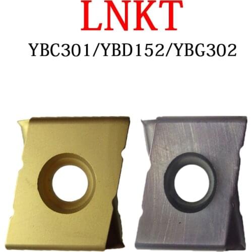 LNKT Original Blades 1506EN-ZR 2510-ZR YBC301 YBD152 YBG302 LNKT1506EN LNKT2510 CNC Indexable Milling Inserts 10pcs Durable