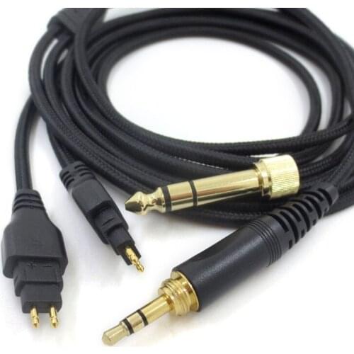 R58A Repair 3.5/6.35mm Earphone Cable Upgrade Cable for sennheiser-HD580 HD600 HD650 HD660S Replacement Cable