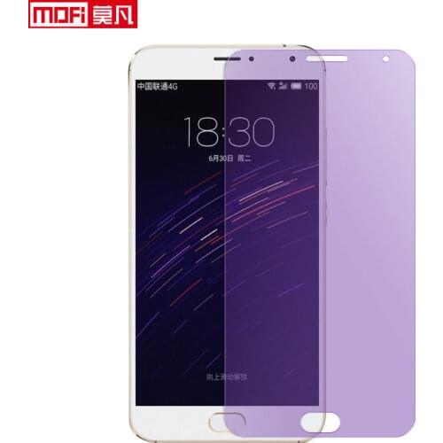 Screen protector for meizu mx5 glass tempered meizu mx5 glass mofi clear 2.5D protective ultra thin anti blue eyesight protect