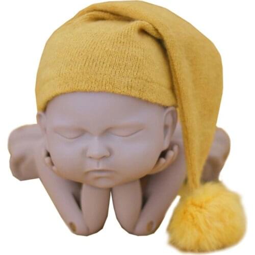 2020 Newborn Photography Props Hat Beanie Propshoot for Photography New Born Baby Boys Girls Accessories