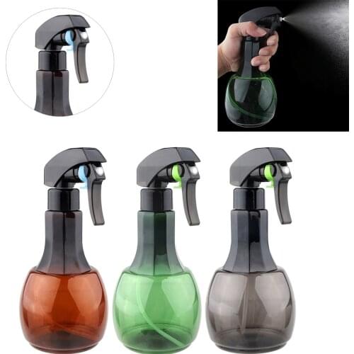 400ml 3 Color Refillable Fine Mist Hairdressing Spray Bottle Atomizer Barber Empty Water Pro Salon Hairstyling Tool
