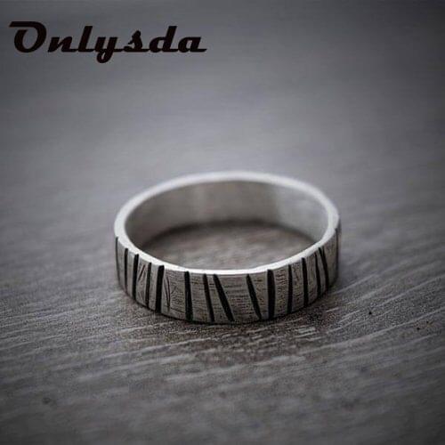 Anillos Mujer Stainless Steel Women Wedding Retro Band Ring Fashion Wedding jewelry Dropshipping Couple Gift For Man Anel