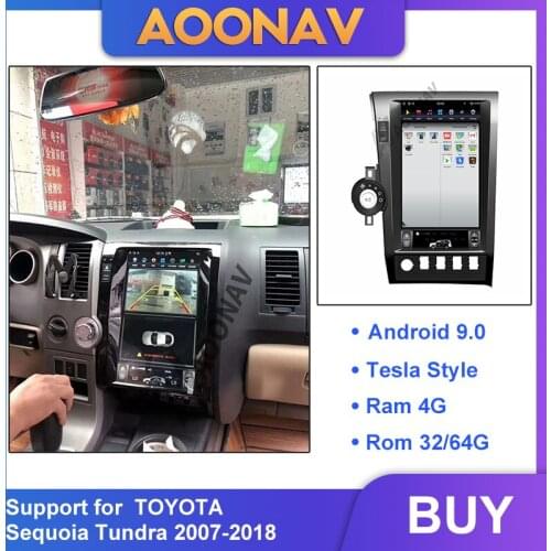 13.6 inch car auto Radio multimedia player for TOYOTA Sequoia Tundra 2007-2018 2din android car stereo autoradio DVD player