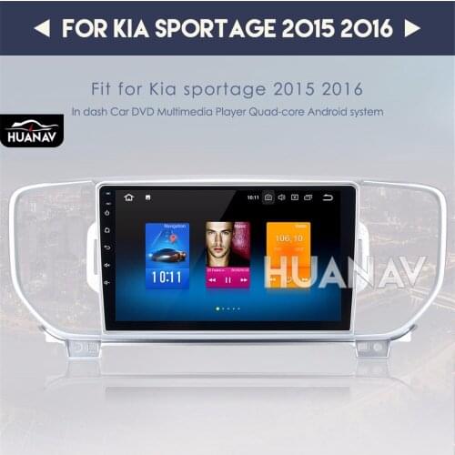 Car 2 din radio GPS navigation for Kia Sportage 2015-2016 gps navi Android 8.0/Android 7.1 Auto multimedia stereo head unit