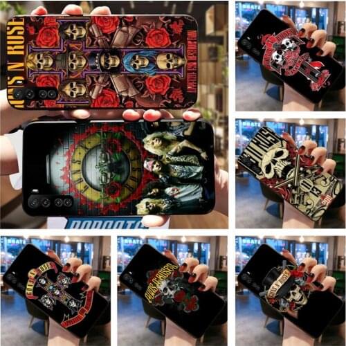 Guns n roses Phone Case For Huawei Nova 6se 7 7pro 7se honor 7A 8A 7C 9C Play