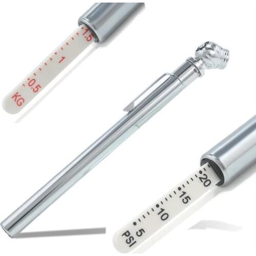 Auto Car Vehicle Motor Tyre Tire Air Pressure 5-50PSI Mini Test Meter Gauge Pen датчик давления в шинах