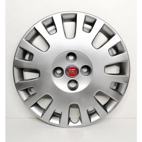Car Wheel Rim Cover For Fiat Fiorino R15 Hub Flexible Caps For 15 inch 4pcs/set With Emblem