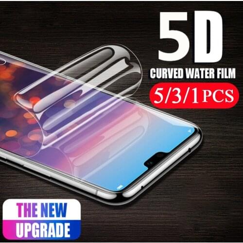 5/3/1Pcs soft full cover hydrogel film for huawei honor 8 8C 8S 8A pro 8X max phone screen protector protective film Not Glass