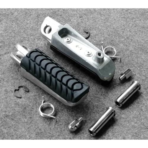 Motorcycle Front Footrest Footpeg Foot Peg For KAWASAKI ZZR1400 ZX14R 2006-2012 ZZR 1400 ZX 14R ZX-14R 2007 2008 2009 2010 2011