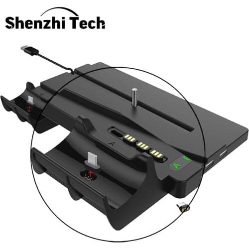 PS5 Stand Dual Controller Charger Station for PS5 Console 2 IN1 Cable Included