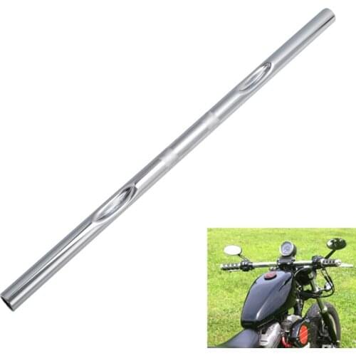Motorcycle 1'' 25mm Universal Flat Handlebar Fit For Harley Sportster XL 883 1200 Dyna Softail Road King Drag Bar