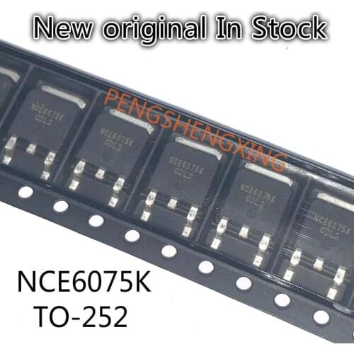 10PCS/LOT NCE6075K 60V 75A TO-252 New original spot hot sale