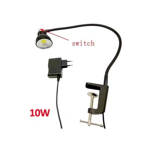 110V/220V 10W Led Gooseneck Desk Lamp