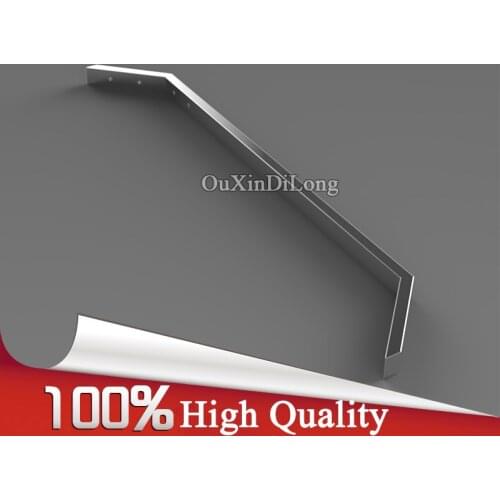 HOT 2PCS 304 Stainless Steel Frameless Shower Bathroom Glass Door Pull Rods Up and Down Pivot Hinges Fixed Holder Hanging Rods