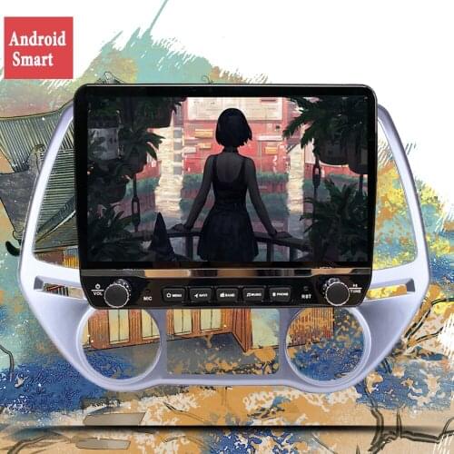 2Din Android 10.0 Car Stereo Multimedia Player For Hyundai I20 2010 2012 2013 2014 Manual Auto GPS Navigation Radio No Dvd