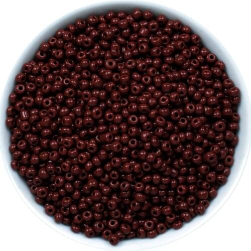Approx.1000pcs 2MM Deep Brown Seed Beads Czech Glass Beads Charms Kralen Spacer Beads For Jewelry Making DIY Craft Wholesale