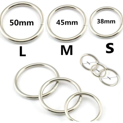 3pcs/set Cock Ring For Male Penis Erection Metal Glans Rings Sex Toys For Man Dick Extension Ejaculating Dildo Intimate Goods