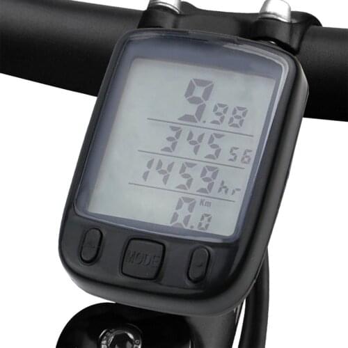 Bike Computer Waterproof Bicycle Speedometer Large Screen Luminous Wired Bicycle Computer Speed Meter For Cycling Bike Accessory