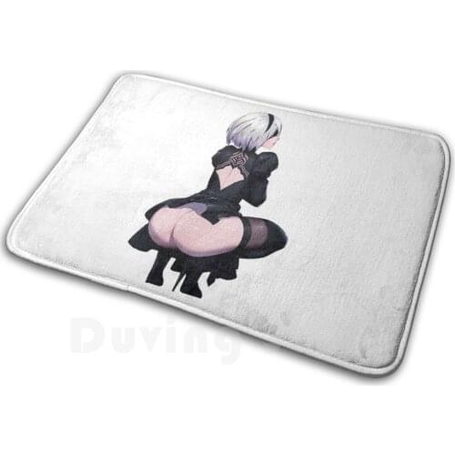 Nier Automata 2b Hentai Carpet Mat Rug Cushion Nier Automata Nier Automata Nier Automata Hentai Nier Automata 2b Nier