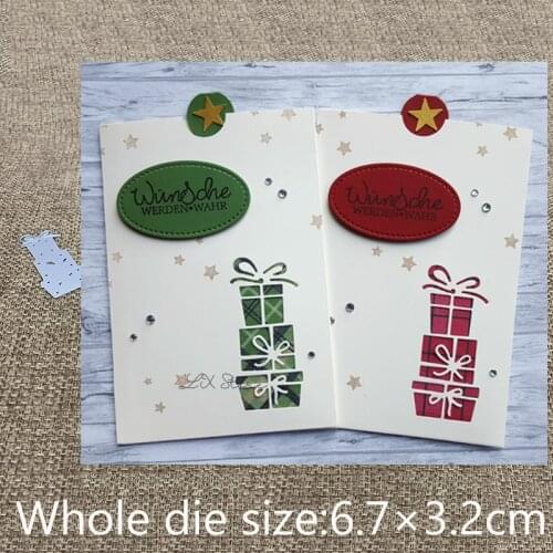 XLDesign Craft Metal Cutting Die cut dies gift box scrapbook Album Paper Card Craft Embossing die cuts