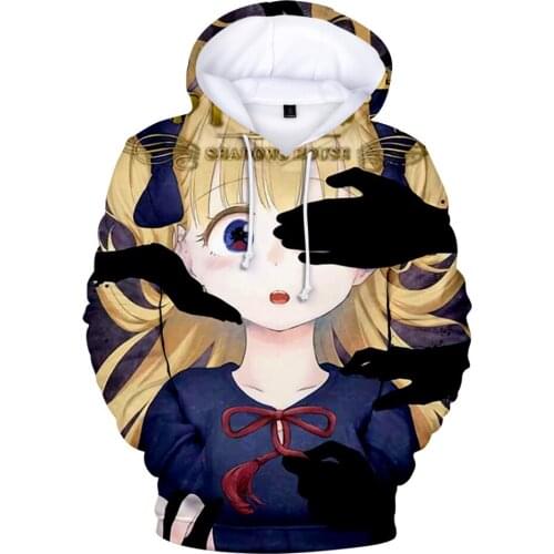 Youthful Kawaii Vitality Women/Men Lovely Hoodie sweatshirt SHADOWS HOUSE 3D Fashion Fall Winer Suit Hoodies Sportswear Hooded