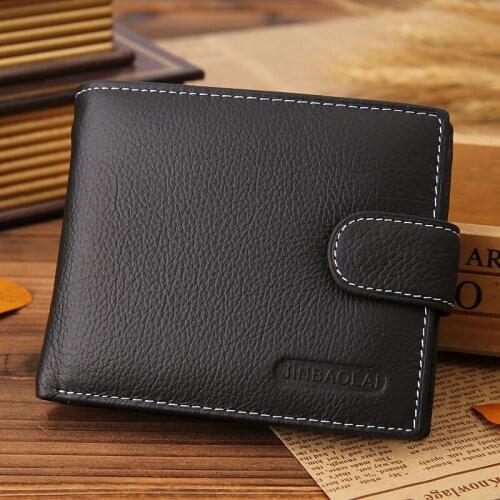 New Arrival Men PU Leather Wallet Male Purse Clutch Bag Mens Wallet Coin Purse Male Card Holder Short Wallets Billetera Hombre