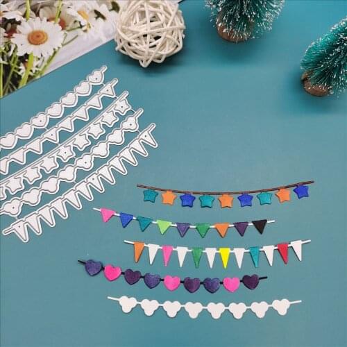 New banner metal cutting dies cut die mold Scrapbook paper craft knife mould blade punch stencils dies
