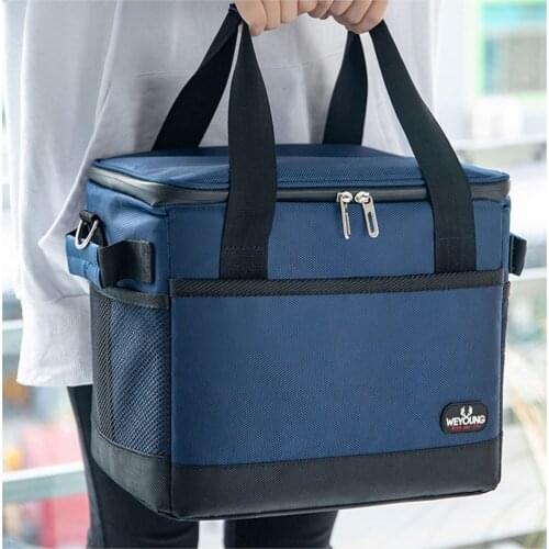 Portable Lunch Cooler Bag Folding Insulation Picnic Ice Pack Food Thermal Bag Drink Carrier Insulated Bags Food Delivery Bag 70L