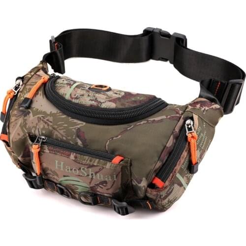 2020 Waist Pack Men Personalized Camouflage Chest Bag Waterproof Waist Bags Male Messenger Outdoor Sports Phone Pouch