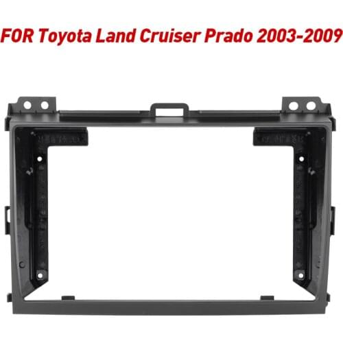 Fascia Frame Fit for Toyota LAND CRUISER Prado 120 2003-2009 Android GPS Panel Dash Frame Kit Mounting Frame