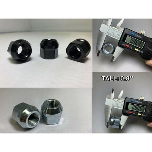 20PCS M12*1.5 Wheel Lug Nuts For HONDA HYUNDAI CHEVY ACURA