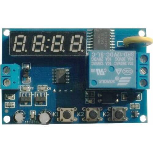Time control switch relay module / set days / long time / time switch