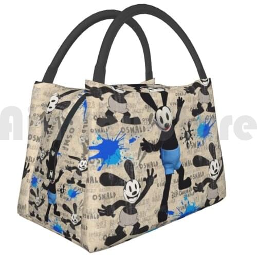 Cooler Lunch Bag Picnic Bag The Lucky Rabbit! Rabbit Luck Lucky Rabbits Lucky Rabbit Oswald Cartoon Animated
