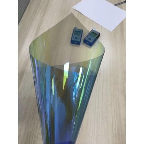 Good quality chameleon tint window film with best price by free shipping with size:50cm*300cm/lot