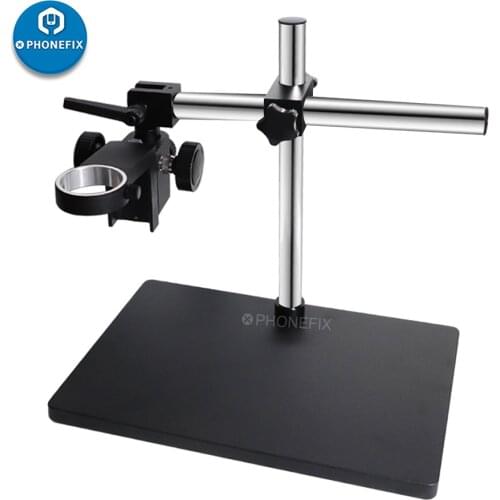Universal Adjustable Stand Bracket Holder Stereo Arm Table Stand 76mm Ring Holder For HDMI Digital USB Microscope Video Camera
