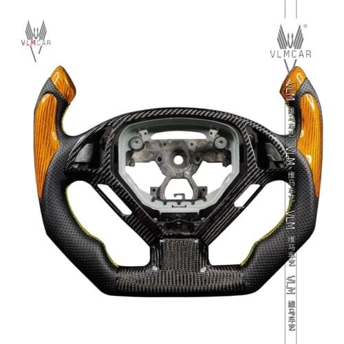 Private custom carbon fiber steering wheel For Infiniti G37