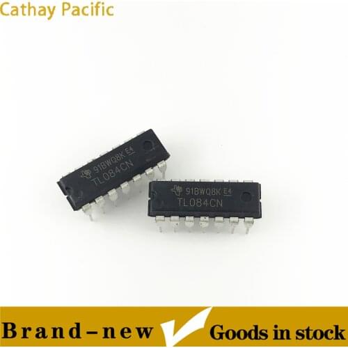 10PCS TL084CN DIP14 TL084 DIP 084CN DIP new and original IC