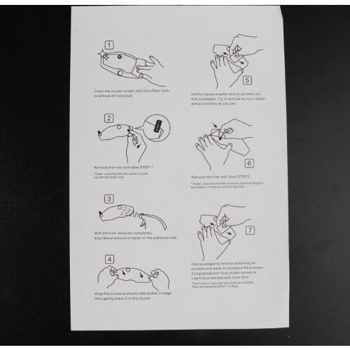 2 Set Cluster Scratch Cluster Screen Protection Film Protector for yamaha MT07 MT 07 MT-07 FZ07 FZ 07 FZ-07