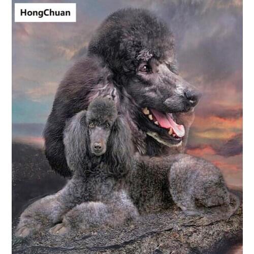 New product pet dog diamond painting DIY mosaic handmade 5D diamond embroidery cross stitch kit home decoration Christmas gift