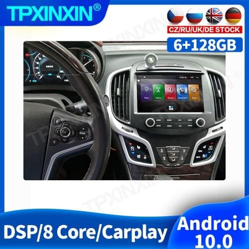 128GB Android 10.0 Car Radio For Opel Insignia 2014 - 2017 Multimedia Video Player Navigation Head Unit GPS Auto 2din no DVD