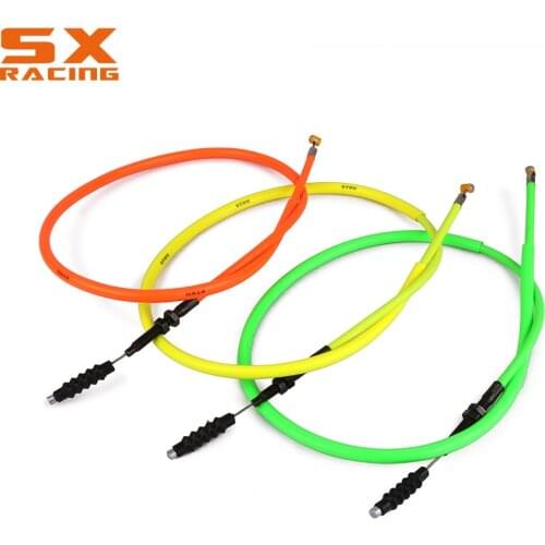 Motorbike Motocross Colorful Clutch Cable Line For ZONGSHEN NC250 Bosuer KAYO Xmotor Apollo 250CC Motorcycle